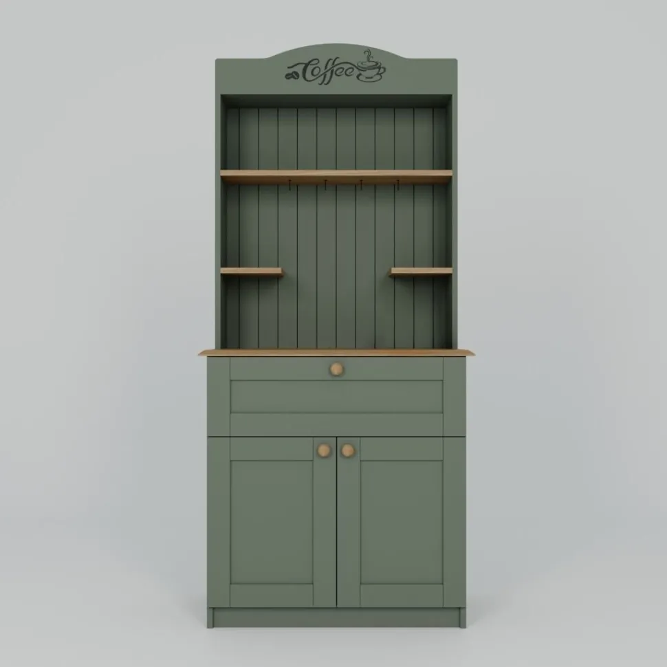 Aamiaiskaappi/kahvipiste Linento Furniture Lucas 7