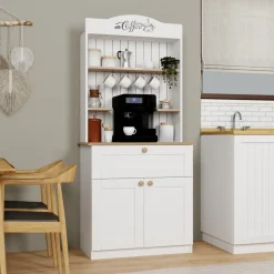 Aamiaiskaappi/kahvipiste Linento Furniture Lucas 7