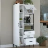 Aamiaiskaappi Linento Furniture JE112 - 2958 valkoinen