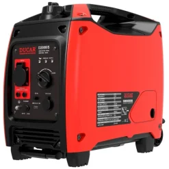 Aggregaatti Ducar D2000iS 1800/1600 W renkailla ja vetokahvalla
