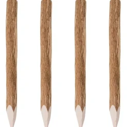 Aidanseipäät 4kpl pähkinäpuu 90cm