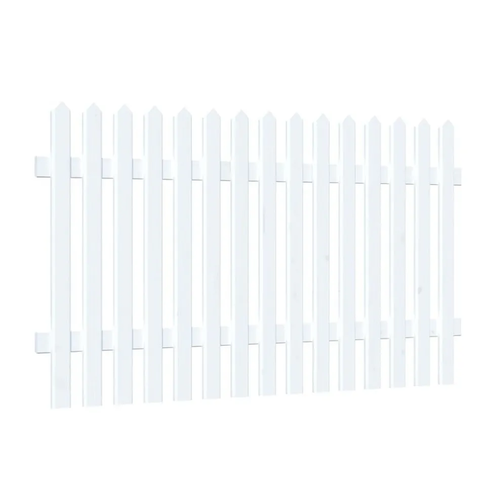 Aitaelementti Palmako Lovisa 10 100x180 cm valkoinen 5 kpl/pkt