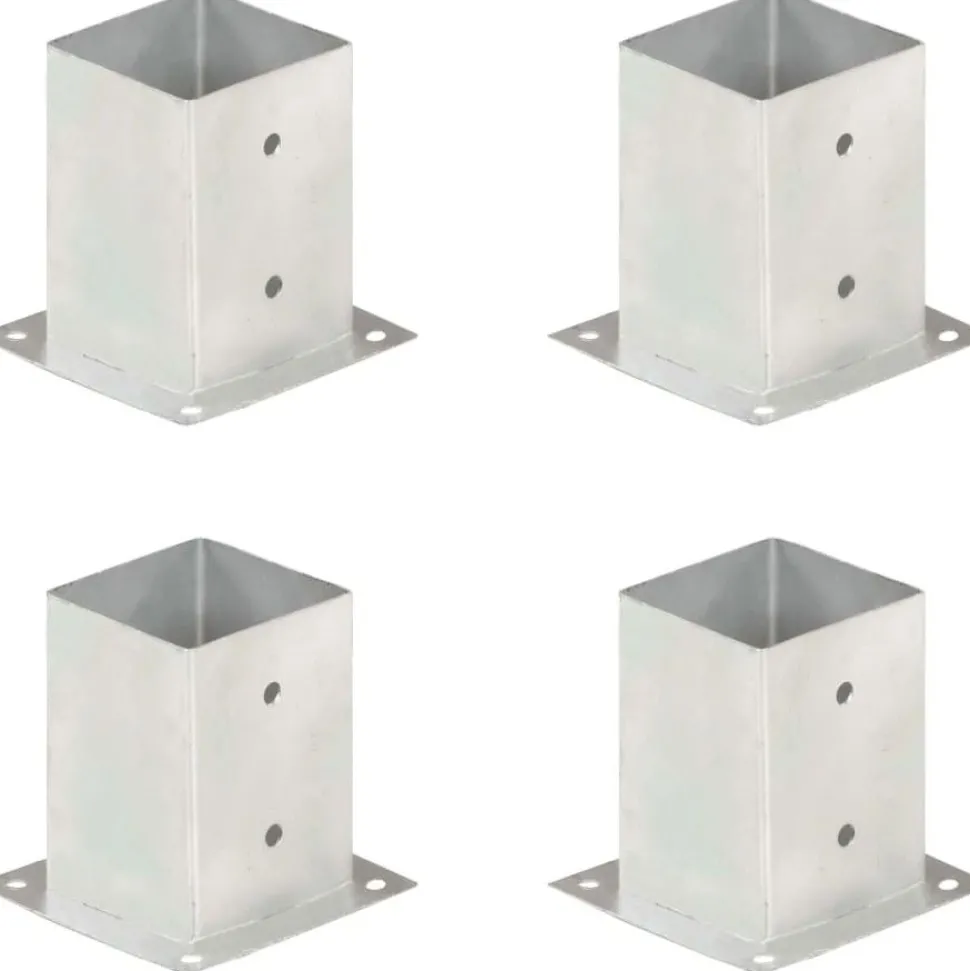 Aitatolpan jalat 4kpl galvanoitu 101mm