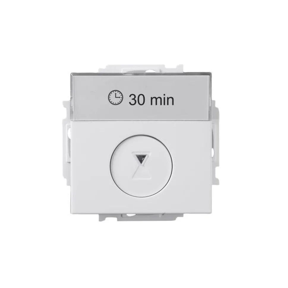 Ajastin ABB Impressivo - T210-84 15m-8h/10A IP21 UK valkoinen