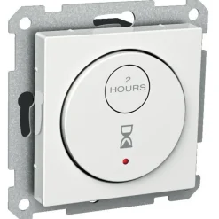 Ajastin elektroninen 15 min-8 h 2-napainen 10A valkoinen Exxact