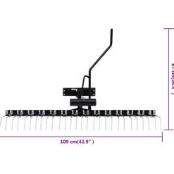 Ajettavan ruohonleikkurin hara 109 cm (54454)