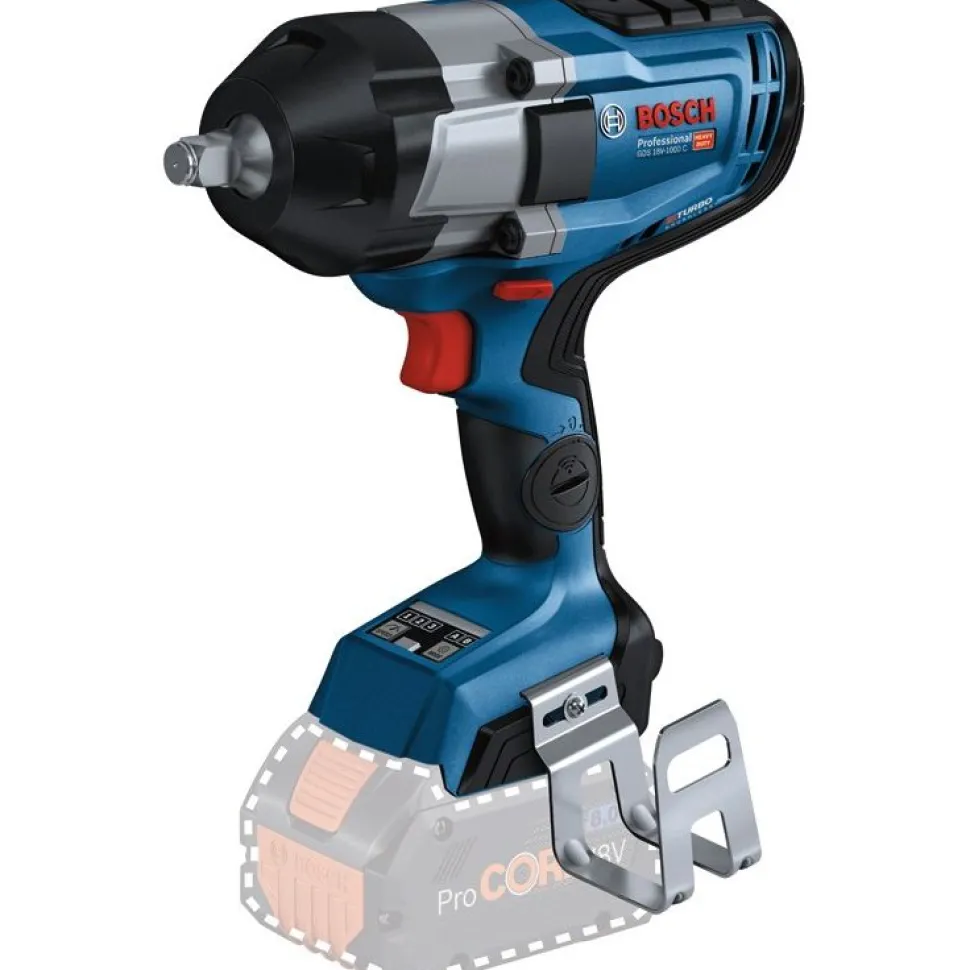 Akkuiskumutterinväännin Bosch Professional GDS 18V-1000 C Solo 18V ilman akkua