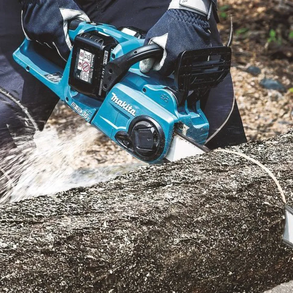 Akkuketjusaha Makita LXT DUC303Z 2x18V ilman akkua