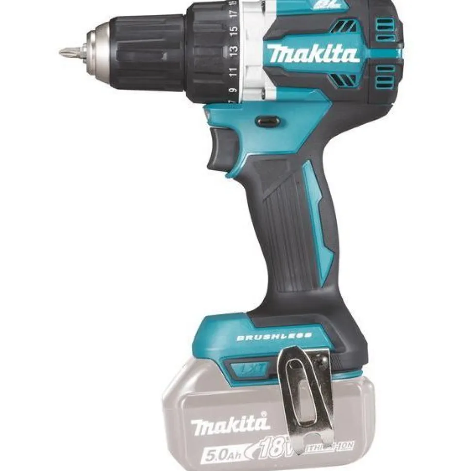 Akkukonesarja Makita LXT DDF484+DTD153 18V 2x5,0 Ah akuilla + Makpac