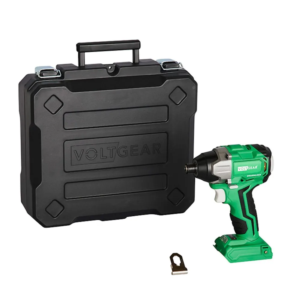 Akkukonesarja Voltgear Plus 20V 9 osaa 4,0+2,0 Ah akuilla
