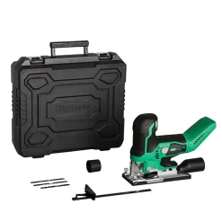 Akkukonesarja Voltgear Plus 20V 7 osaa 4,0+2,0 Ah akuilla