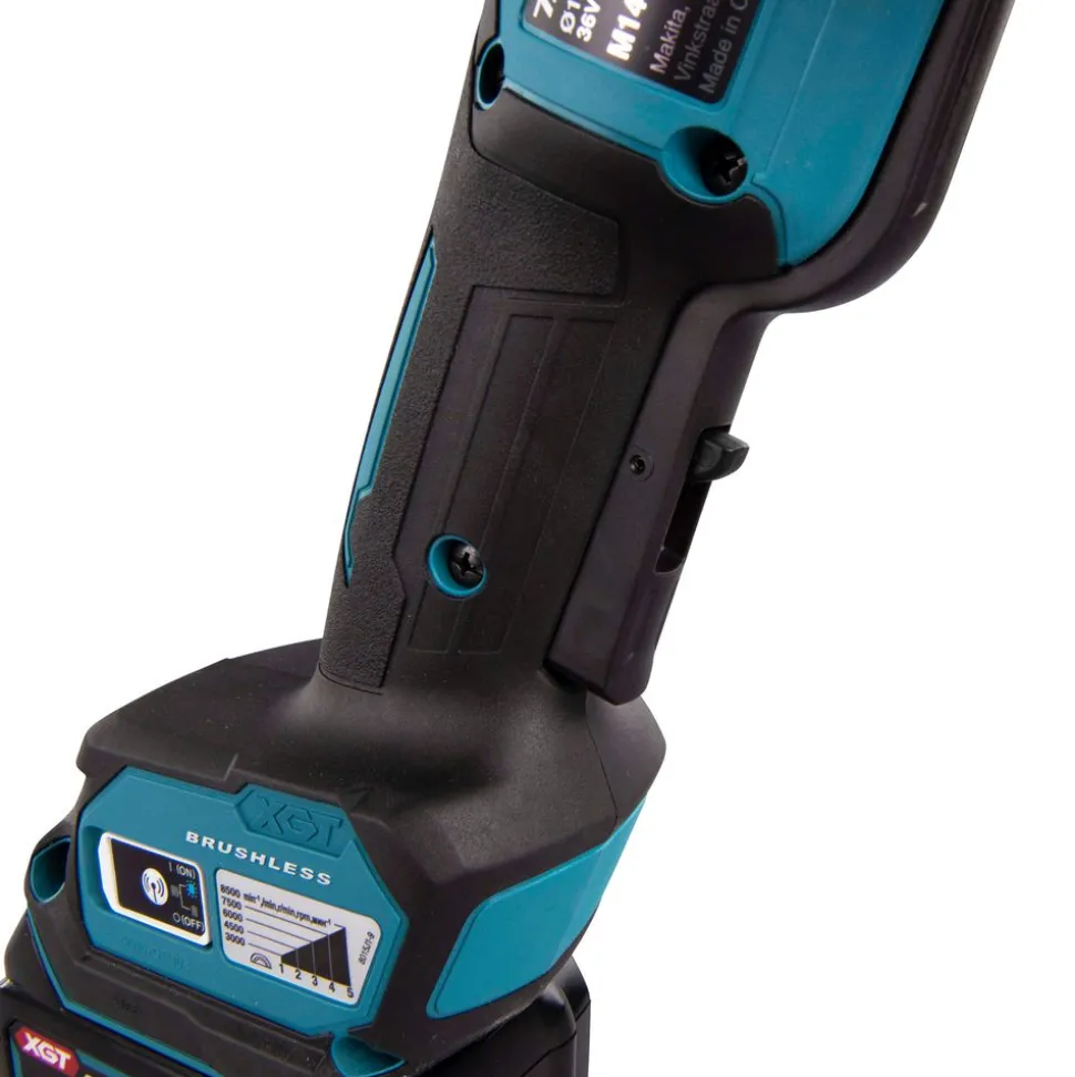Akkukulmahiomakone Makita XGT GA029GZ 40V ilman akkua