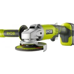 Akkukulmahiomakone Ryobi ONE+ R18AG-140S 18V 4,0 Ah akulla