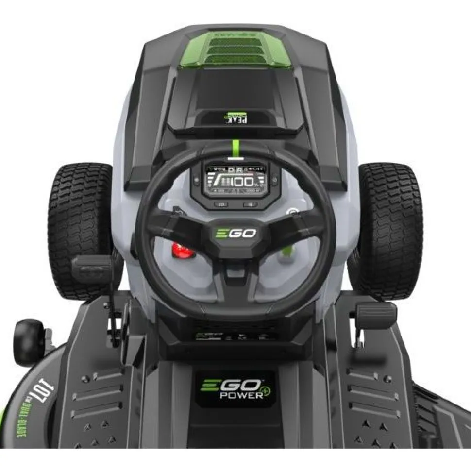 Akkukäyttöinen päältäajettava ruohonleikkuri Ego Power+ TR4201E 107 cm 56V ilman akkua