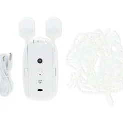 Akkukäyttöinen verhomoottori Nedis BTMC10WT1PC SmartLife Bluetooth, verhotanko