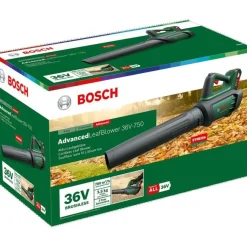 Akkulehtipuhallin Bosch AdvancedLeafBlower 36V-750 36V 2,0 Ah akulla