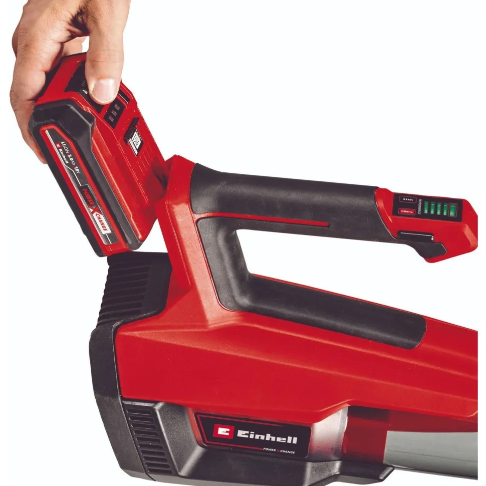 Akkulehtipuhallin Einhell Power X-Change GP-LB 18/200 Li E-Solo 18V ilman akkua