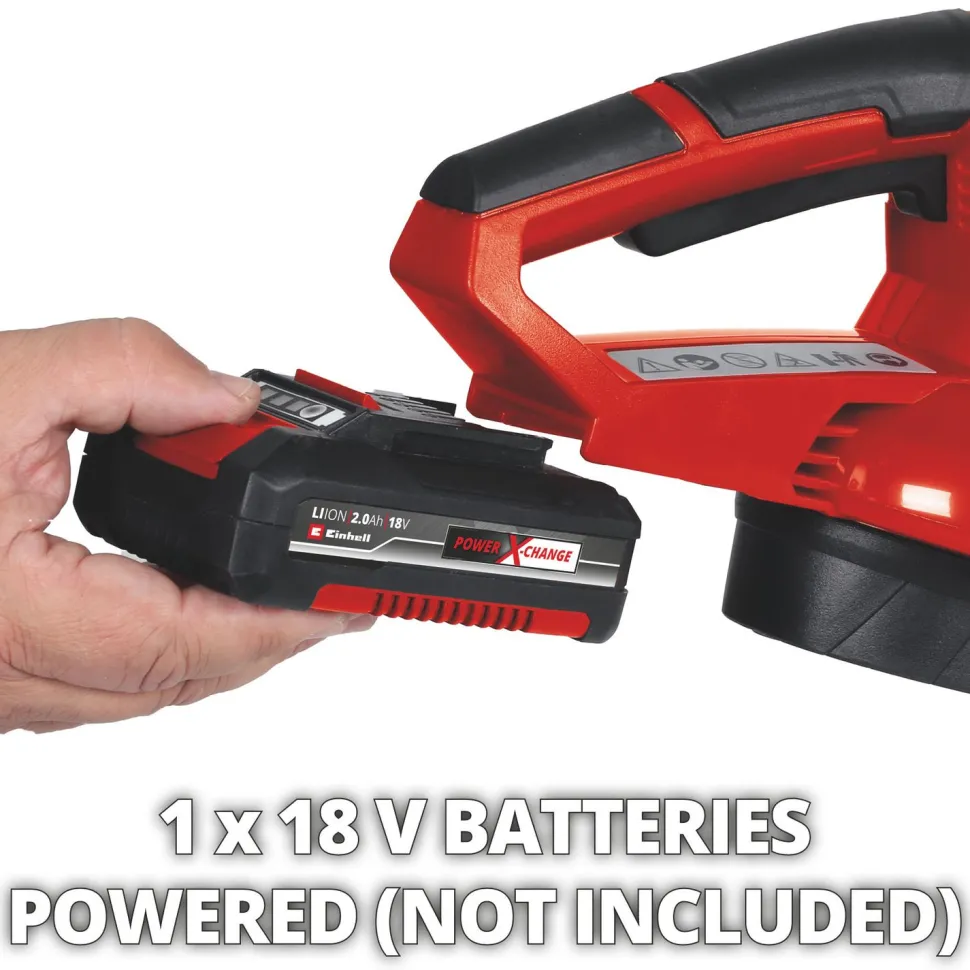 Akkulehtipuhallin Einhell Power X-Change GE-CL 18 Li E Solo 18V ilman akkua