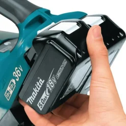 Akkulehtipuhallin Makita LXT DUB362PT4 2x18V 4x5,0 Ah akuilla
