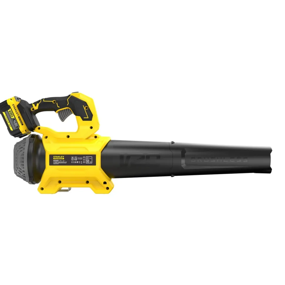 Akkulehtipuhallin Stanley FatMax V20 SFMCBL730M1-QW 18V 4,0 Ah akulla