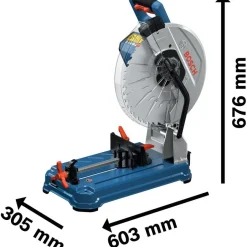 Akkumetallinkatkaisusaha Bosch Professional GCD 18V-355 Solo 18V ilman akkua