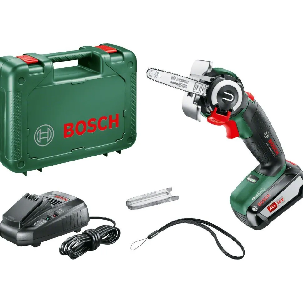 Akkumonitoimisaha Bosch AdvancedCut 18 2,5 Ah akulla