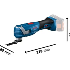 Akkumonitoimityökalu Bosch Professional GOP 18V-34 Starlock Solo 18V ilman akkua