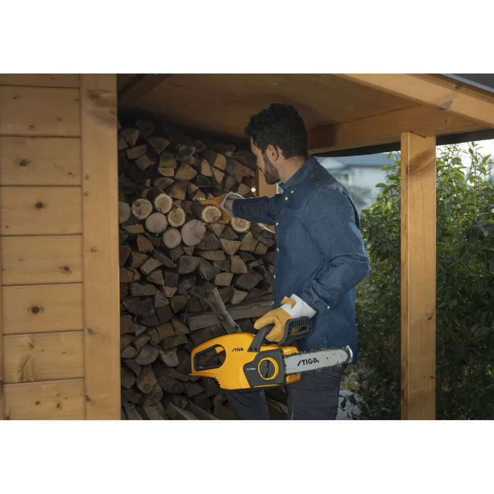 Akkumoottorisaha Stiga CS 100e 10" 20V ilman akkua