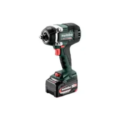 Akkumutterinväännin Metabo SSW 18 LTX 800 BL 1/2" sisältää 2x5.2Ah akut ja laturin