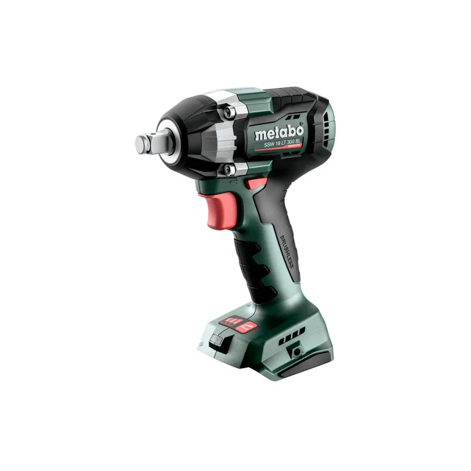 Akkumutterinväännin Metabo SSW 18 LT 300 BL 1/2" ilman akkua ja laturia
