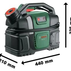 Akkupainepesuri Bosch Fontus 18V-6 Bike Cleaner Solo 18V ilman akkua
