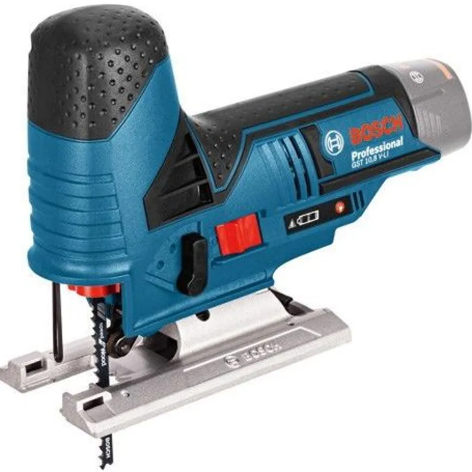 Akkupistosaha Bosch Professional GST 12V-70 Solo ilman akkua + L-Boxx