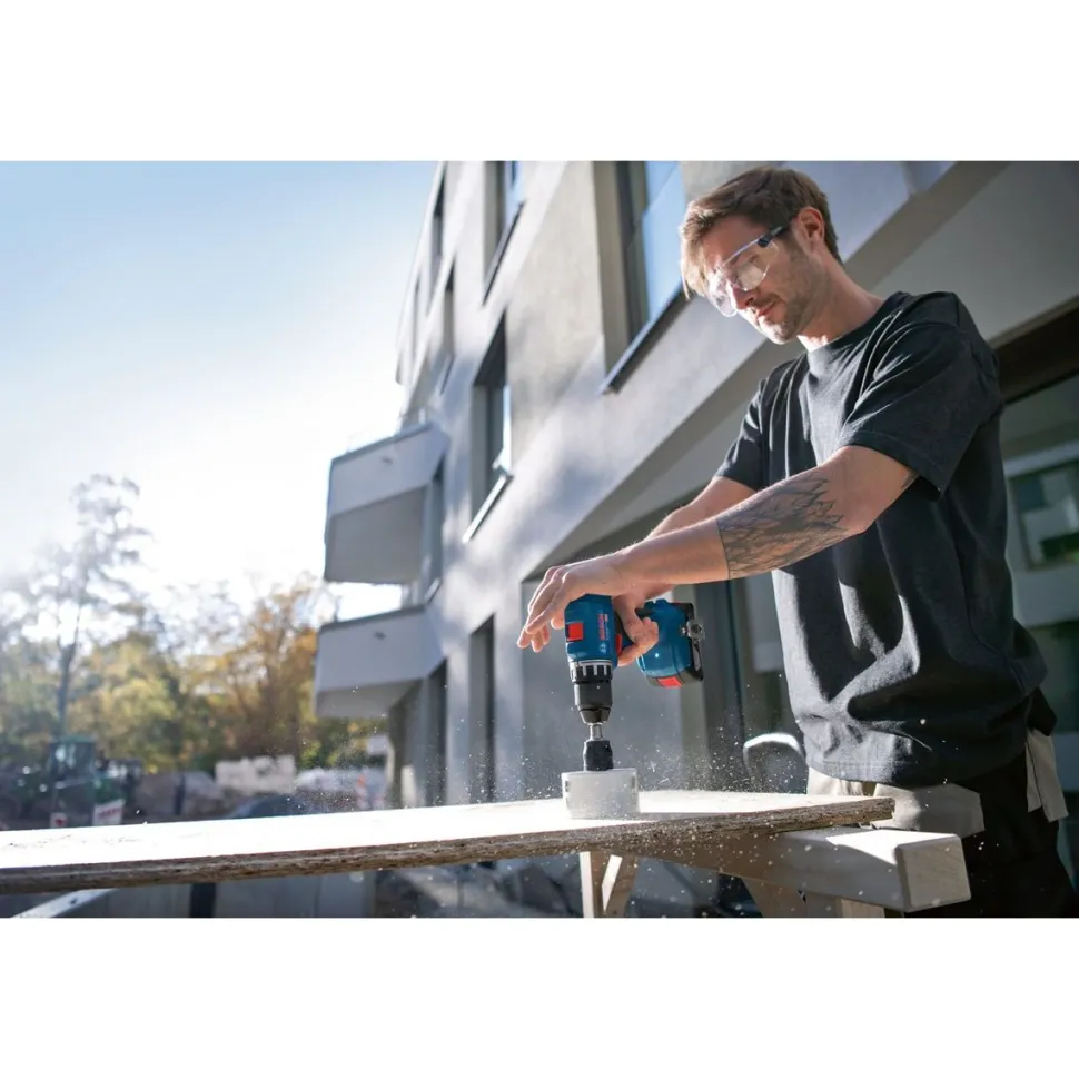 Akkuporakone Bosch Professional GRS 18V-45 18V 2x2,0 Ah akuilla + L-Boxx