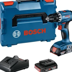 Akkuporakone Bosch Professional GRS 18V-45 18V 2x2,0 Ah akuilla + L-Boxx