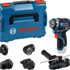 Akkuporakone Bosch Professional GSR 12V-32 FC 12V 2x2,0 Ah akuilla + 2xGFA + L-Boxx