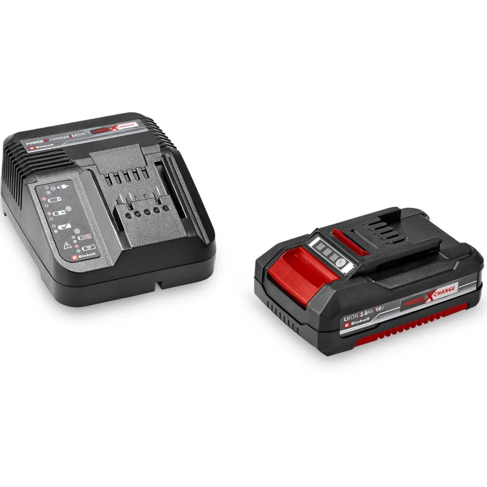 Akkuporakone Einhell PXC TE-CD 18/40 Li-i +64 18V 2,0 Ah akulla + tarvikesarja