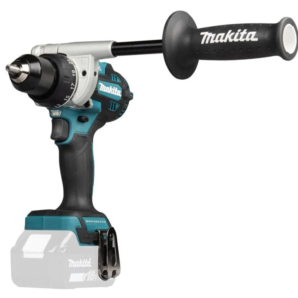 Akkuporakone jääkairalla Makita LXT DDF492Z + Rapala Lazer + lämpöpaita DCX201A CXT-akulla