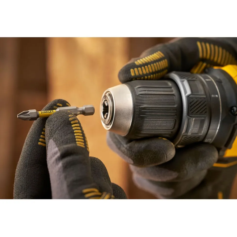 Akkuporakone Stanley Fatmax V20 SFMCD714D2T-QW 18V 2x2,0 Ah ProStack-akuilla