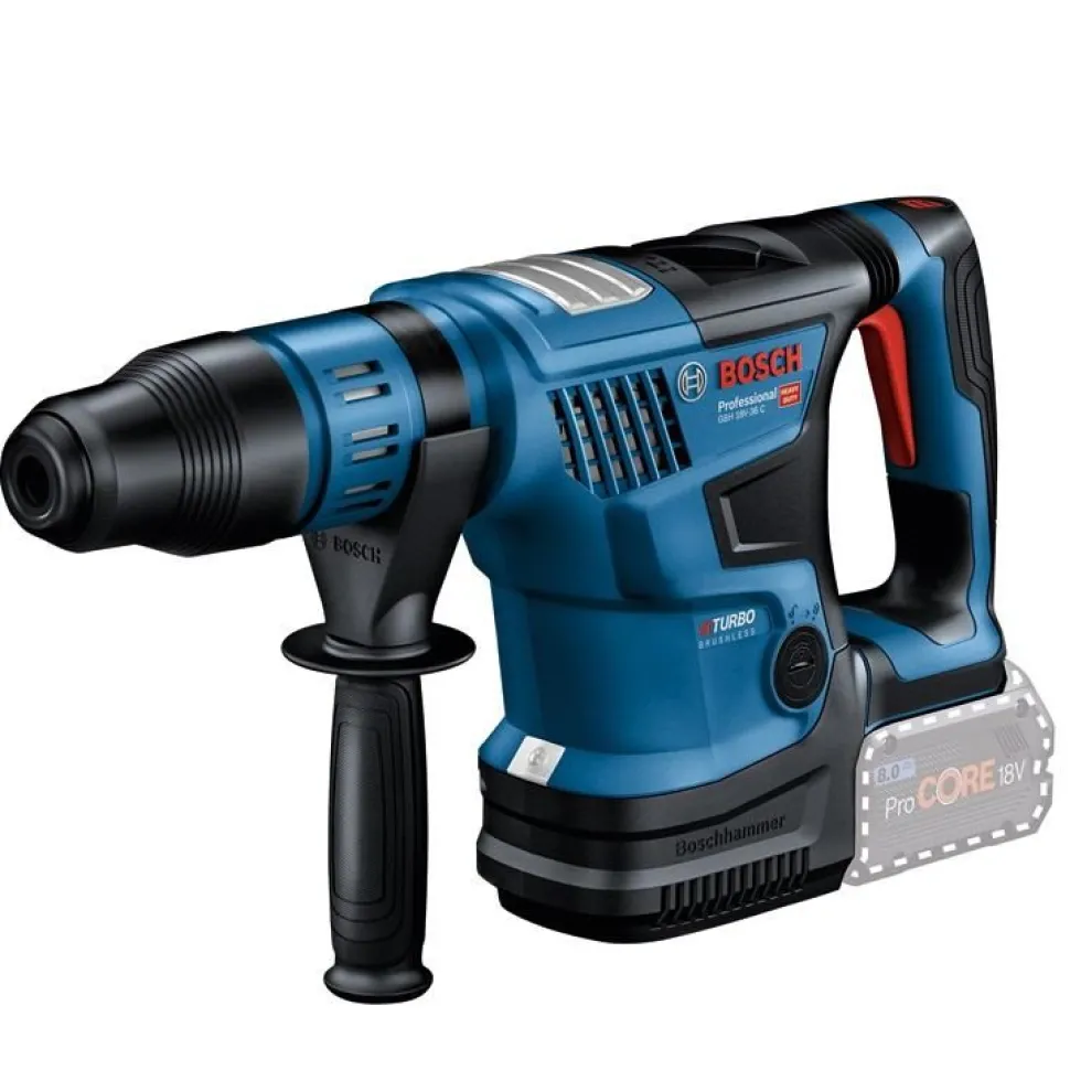 Akkuporavasara Bosch Professional GBH 18V-36 C Solo SDS-Max ilman akkua + case