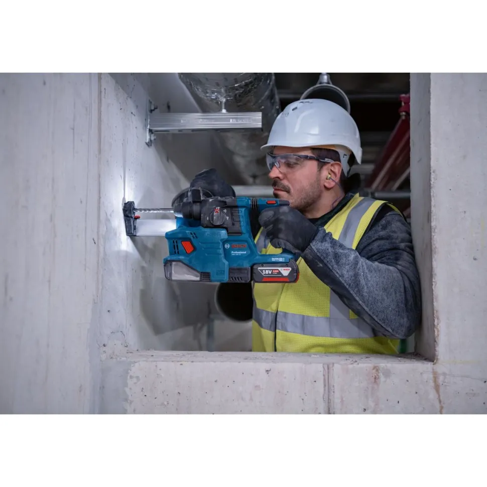 Akkuporavasara Bosch Professional GBH 18V-22 Solo 18V ilman akkua + L-Boxx
