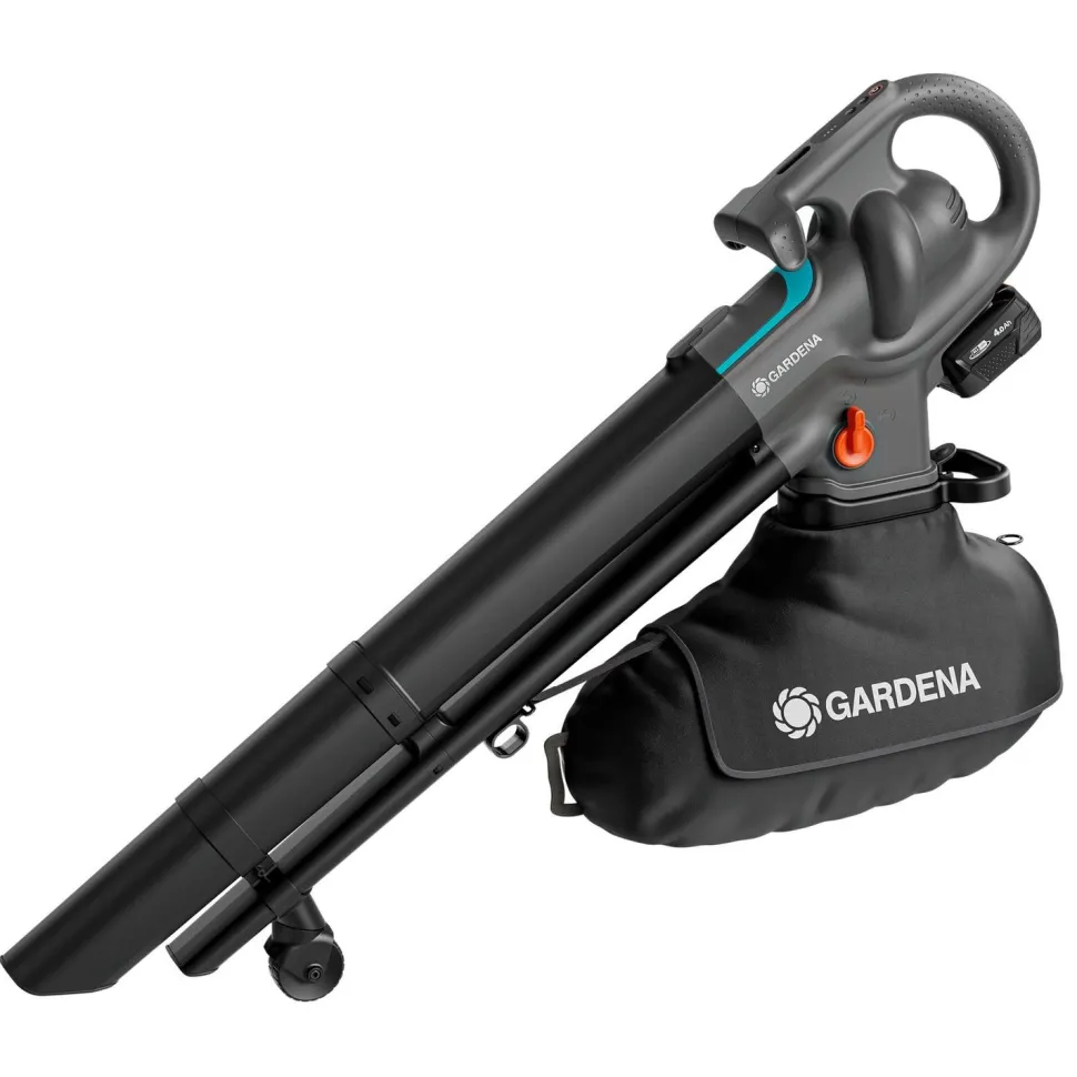 Akkupuhallin-imuri Gardena PowerJet Collect P4A 18V 4,0 Ah akulla