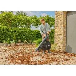 Akkupuhallin-imuri Gardena PowerJet Collect P4A 18V 4,0 Ah akulla