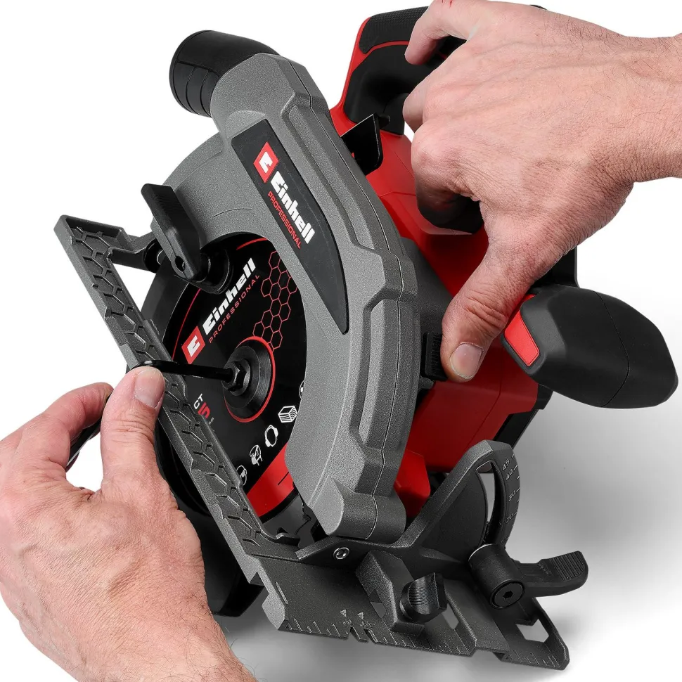 Akkupyörösaha Einhell PXC TP-CS 18/165 Li BL Solo 18V ilman akkua