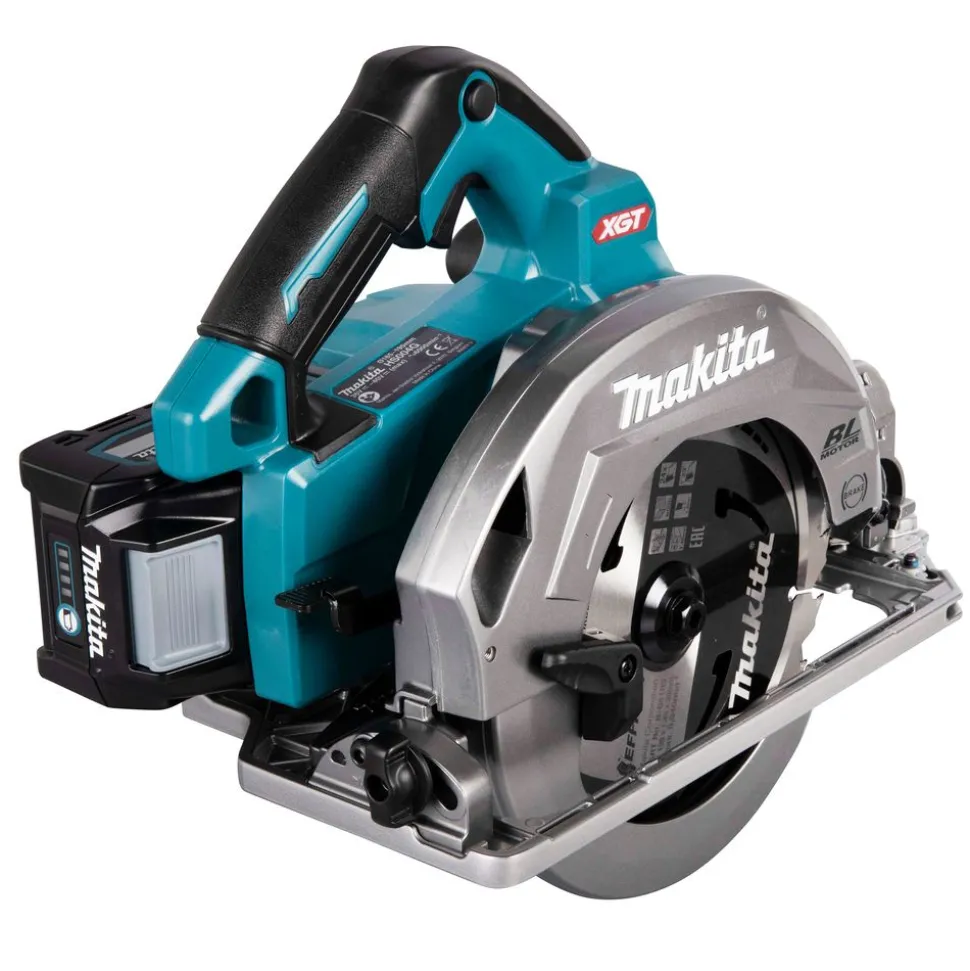 Akkupyörösaha Makita XGT HS004GM201 Ø190 mm 40V 2x4,0 Ah akuilla + Makpac