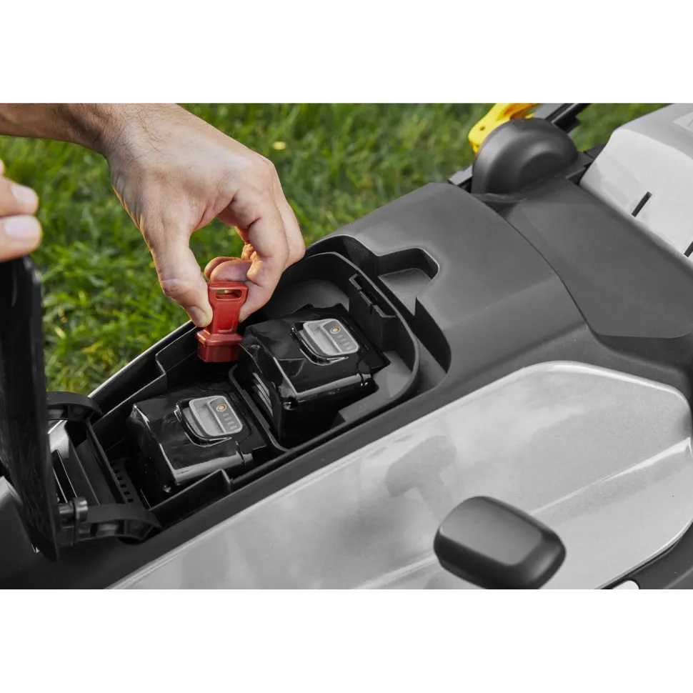 Akkuruohonleikkuri Alpina AL 3820 Li Kit 20V 2x4,0 Ah akuilla