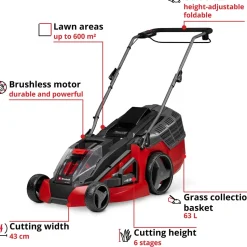 Akkuruohonleikkuri Einhell Power X-Change GE-CM 43 Li M