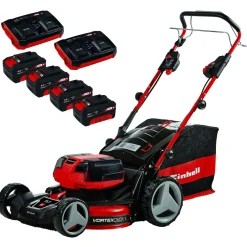 Akkuruohonleikkuri Einhell Power X-Change GE-CM 36/47 S HW Li vetävä + 4 akkua