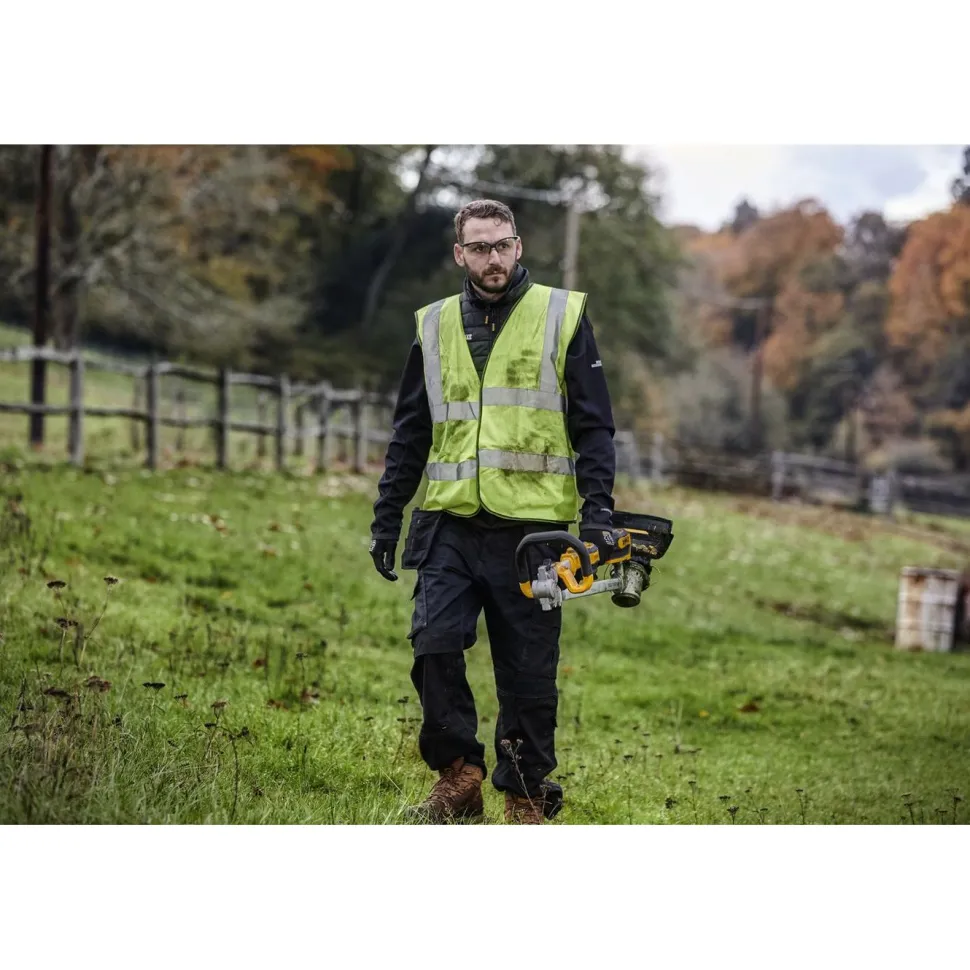 Akkutrimmeri DeWalt XR 36 cm 18V 5,0 Ah akulla