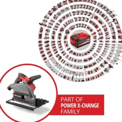 Akku-upotussaha Einhell Professional PXC TP-PS 18/165 Li BL Solo 18V ilman akkua
