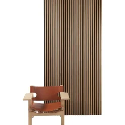 Akustiikkalevy Fibrotech Premium, 22x605x2440mm, öljytty tammi puuviilu
